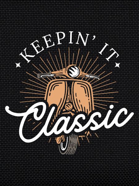 Keepin’ It Classic – Retro Motorroller