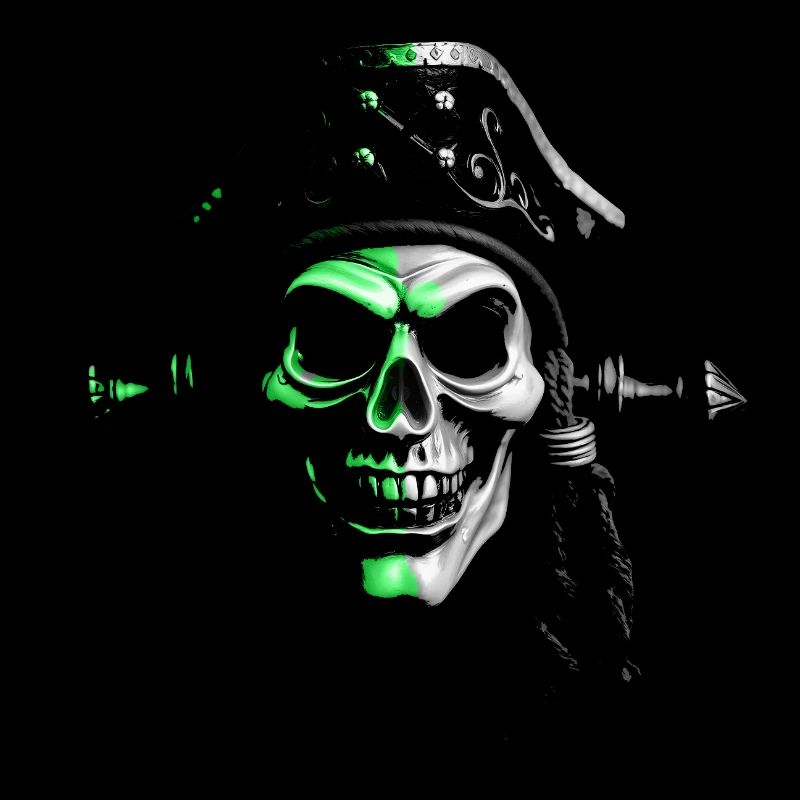 Pirat Comicart Green