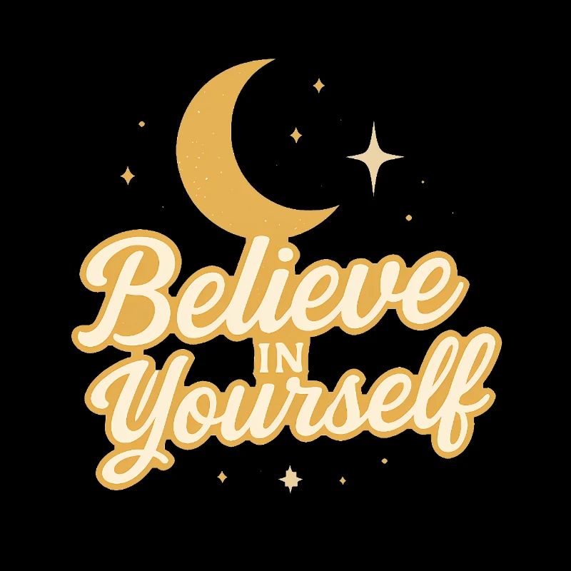 Believe in Yourself Celestial Design