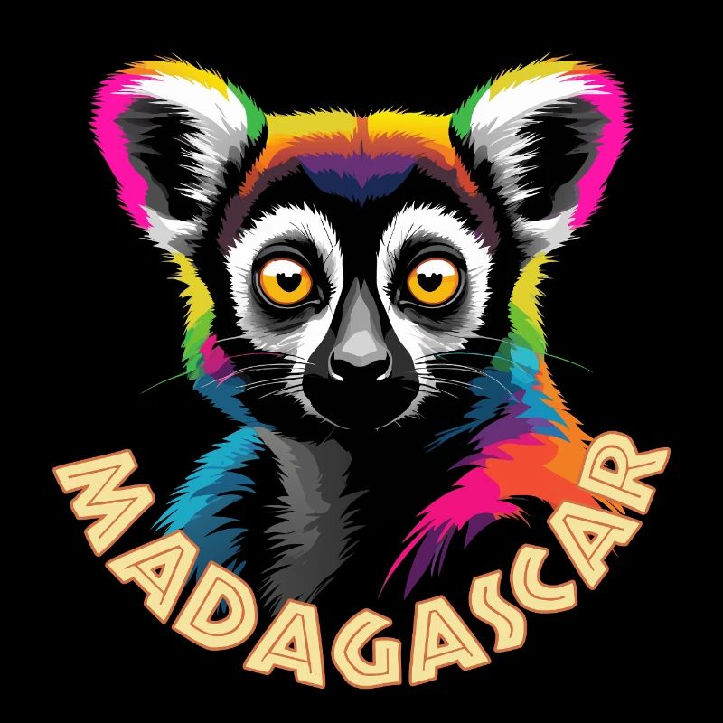 Lémurien de Madagascar