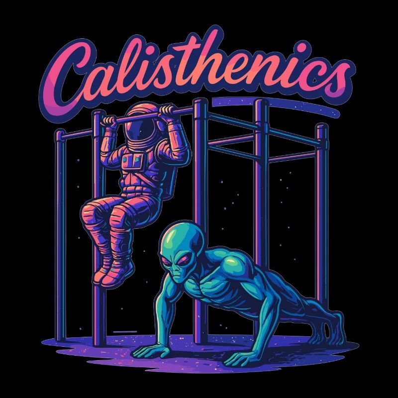 Gymnastique suédoise astronaute Alien Pull-ups Cadeau