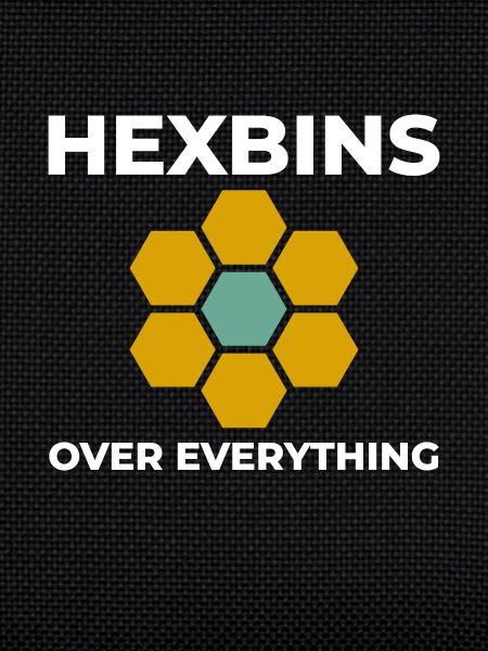 Hexbins Datenvisualisierung GIS Mapping Räumlich