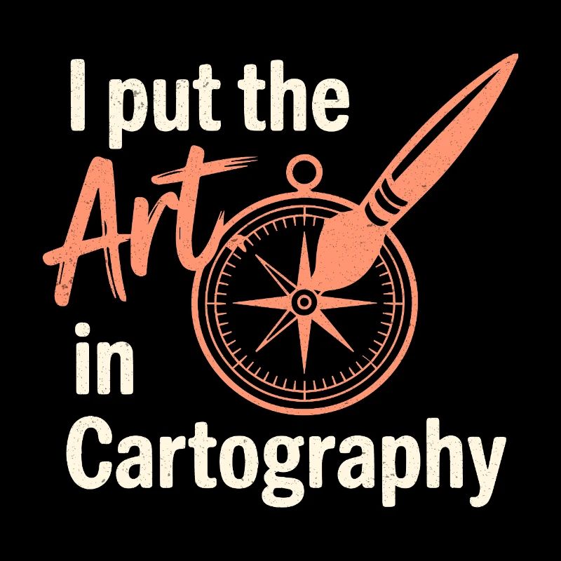 Art Cartography GIS Map Making Design