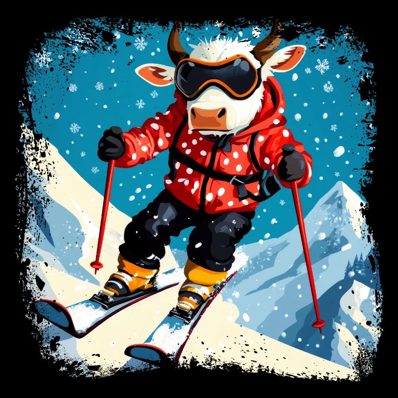 Ski Kühe
