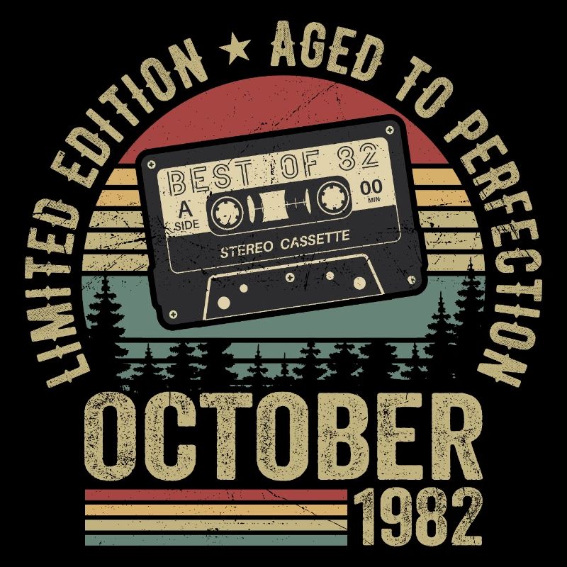 Oldtimer Oktober 1982 Geburtstag Geschenk Oktober