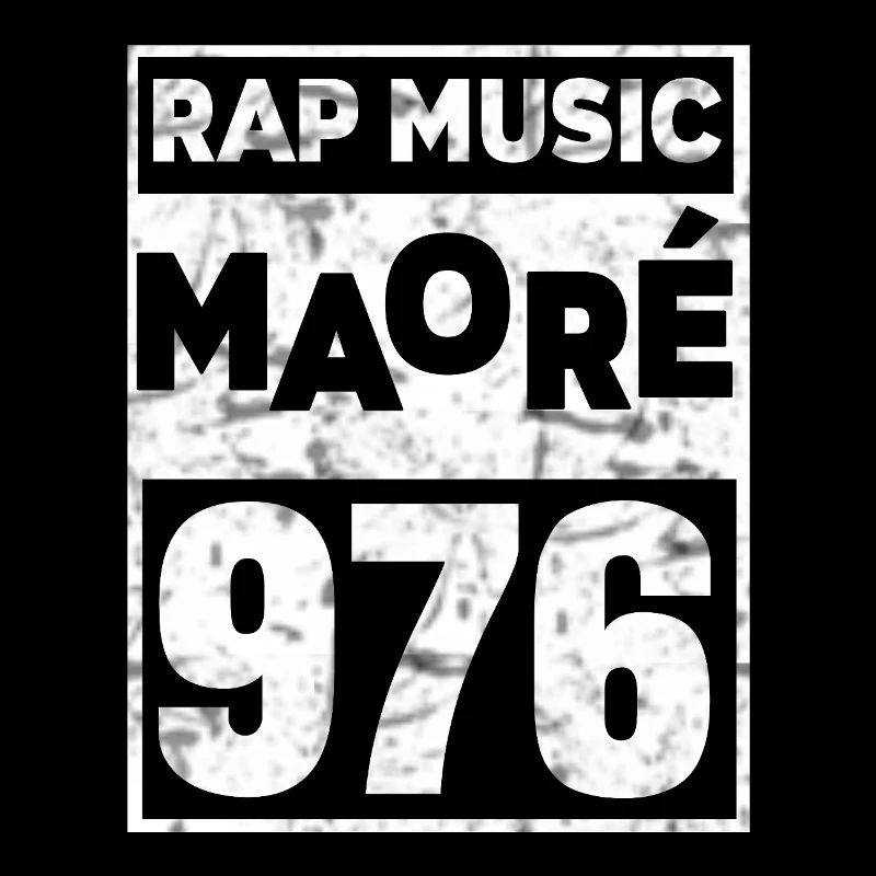  T-shirt Rap Musique 976 MAYOTTE 
