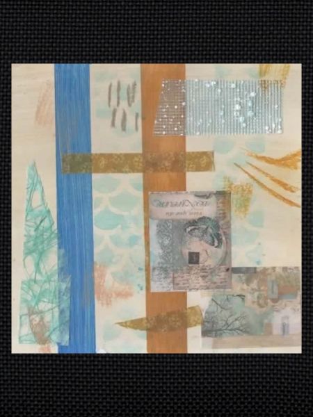 collage abstrait