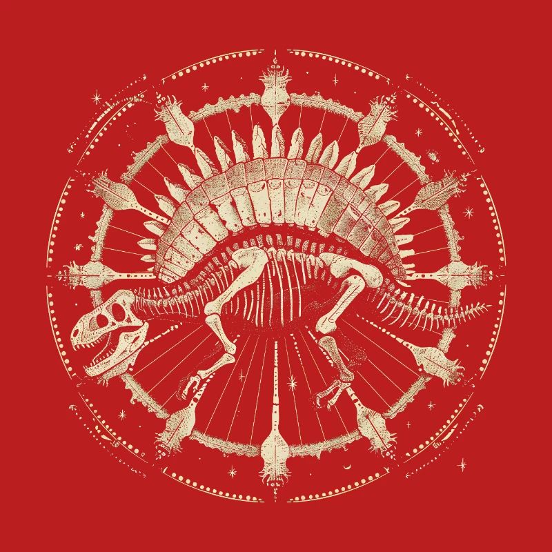 Stegosaurus Skeleton – Cosmic Boho Fossil