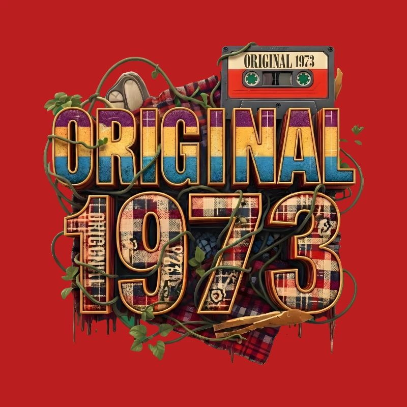 Original 1973 Retro-Collage