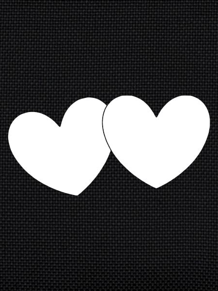 White Heart Valentines