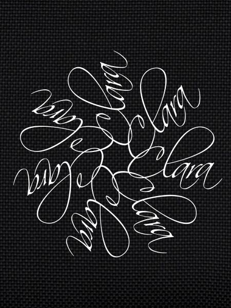 Clara Name Mandala