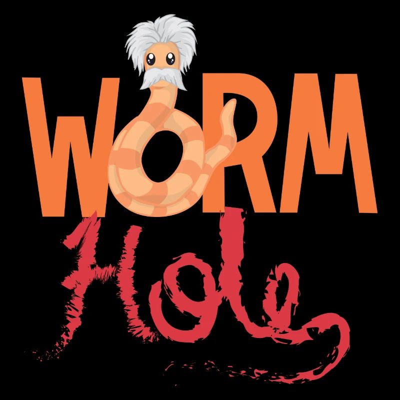 Wurm Würmchen Haare Bart Spruch lustig Geschenk