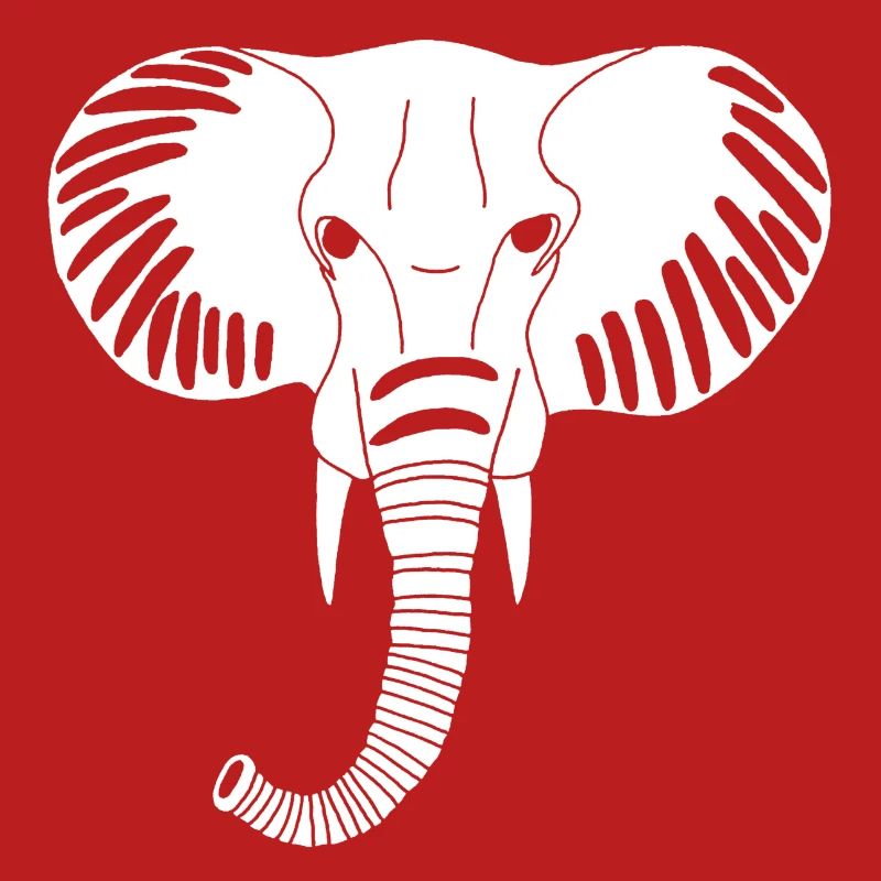 White elephant head