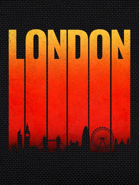 LONDON Skyline Gradient Bars