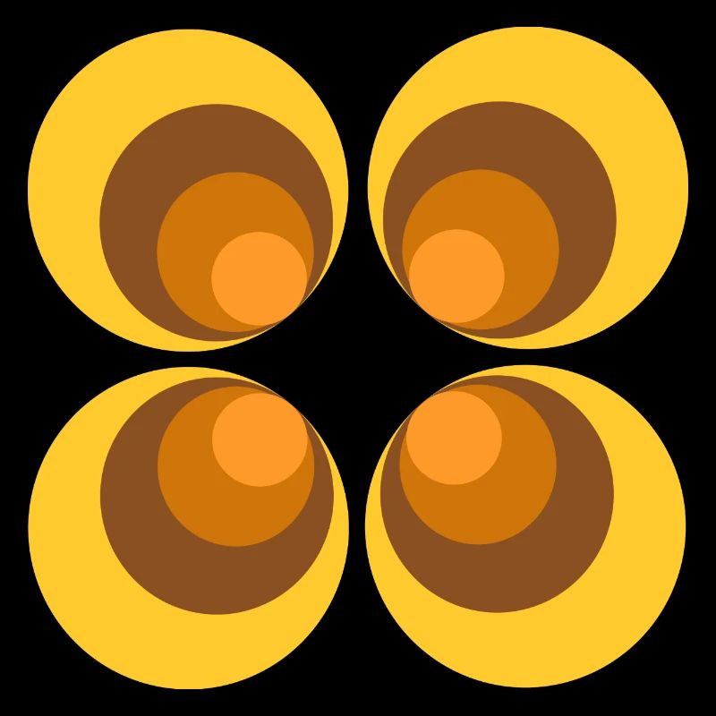 Motif Fleur Années 70