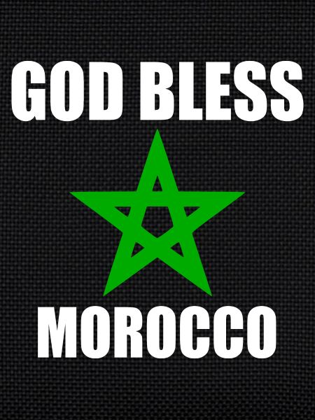 God bless morocco marokko