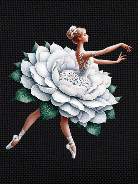 Danseuse de ballet avec tutu