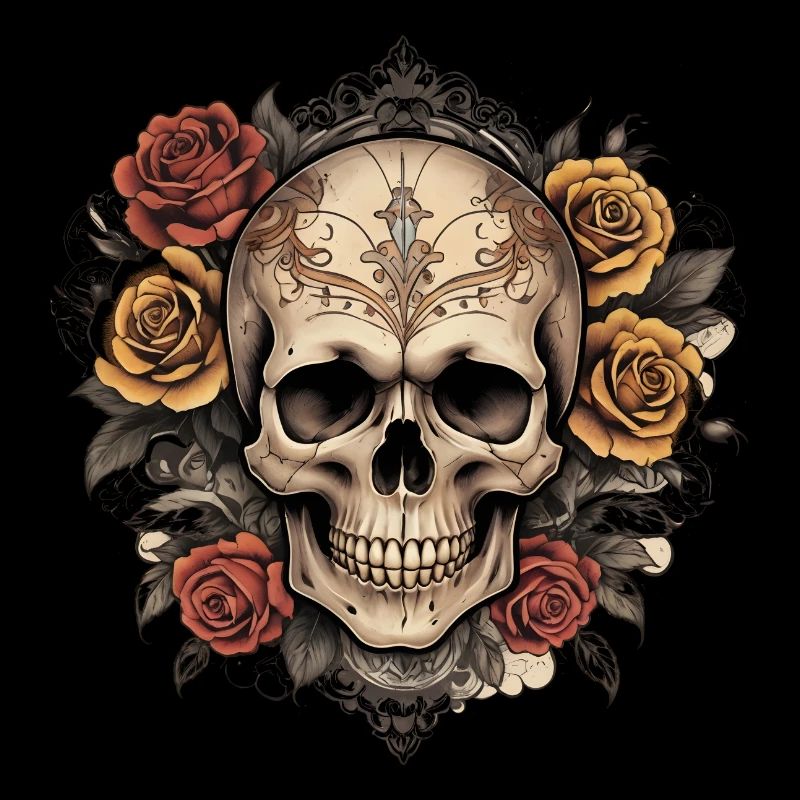 Vintage skull