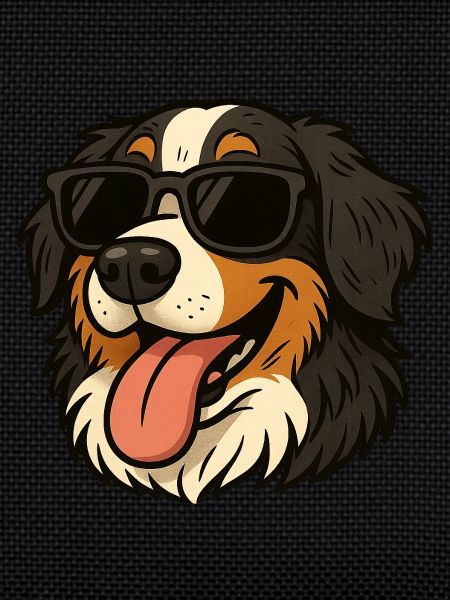Bernese with sunglasses