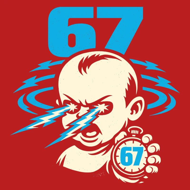67 Six Seven 6-7 Meme Gen Alpha