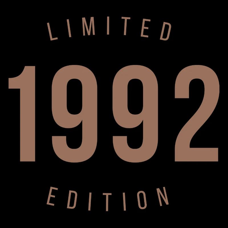 1992 Édition limitée Style rétro Cadeau d’anniversaire