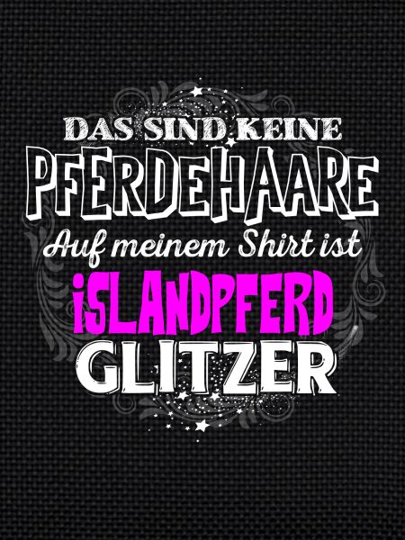 ISLANDPFERD - Glitzer