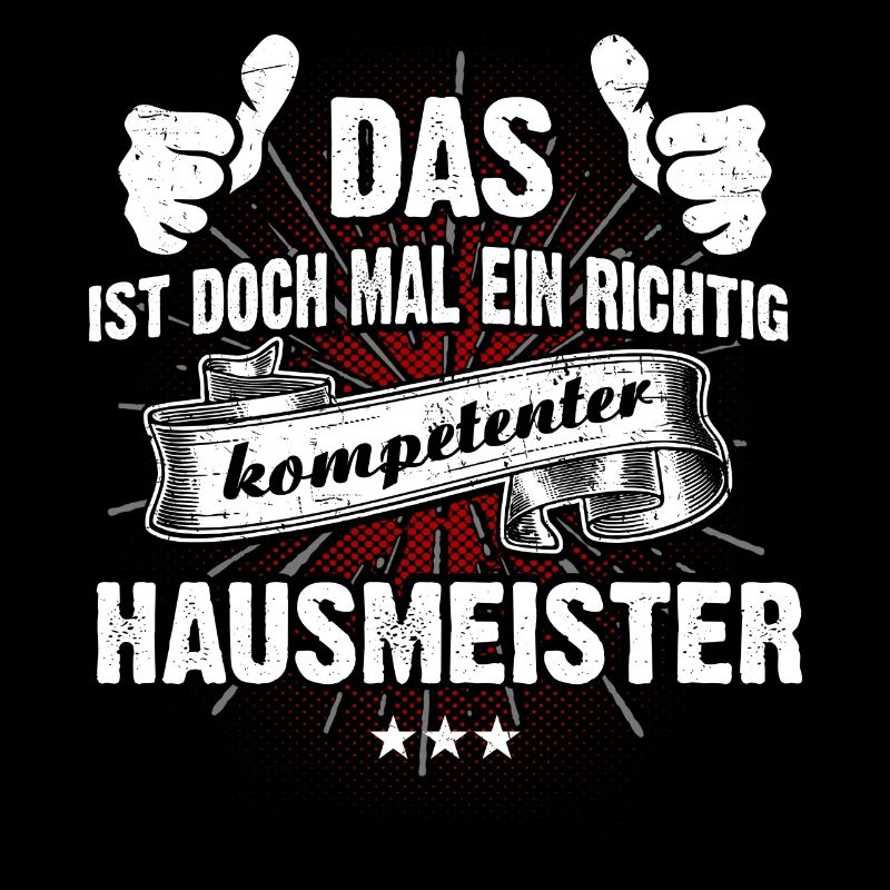 T-Shirt Ein kompetenter Hausmeister