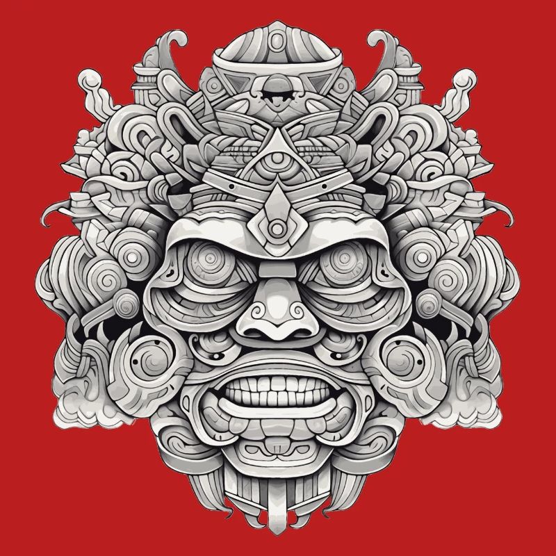 Psychedelic head