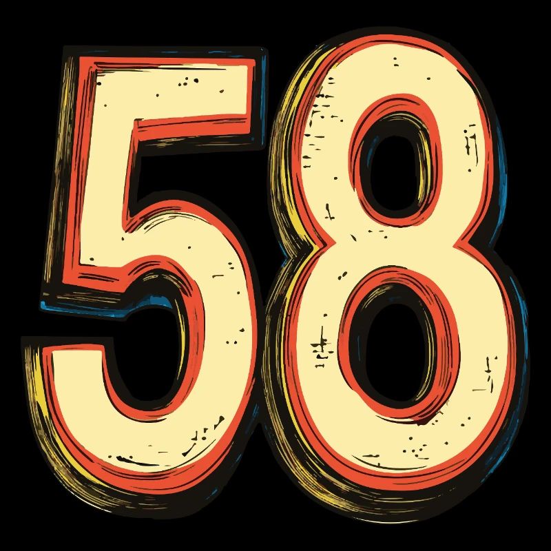 Bande dessinée à 58 chiffres