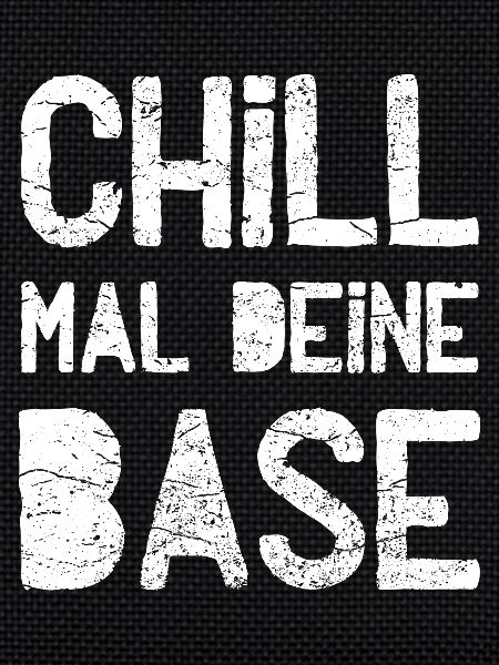 Chill your base