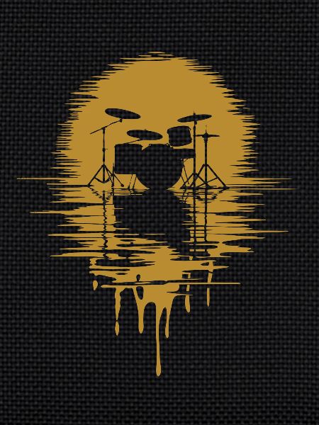 Drumset Silhouette Drums