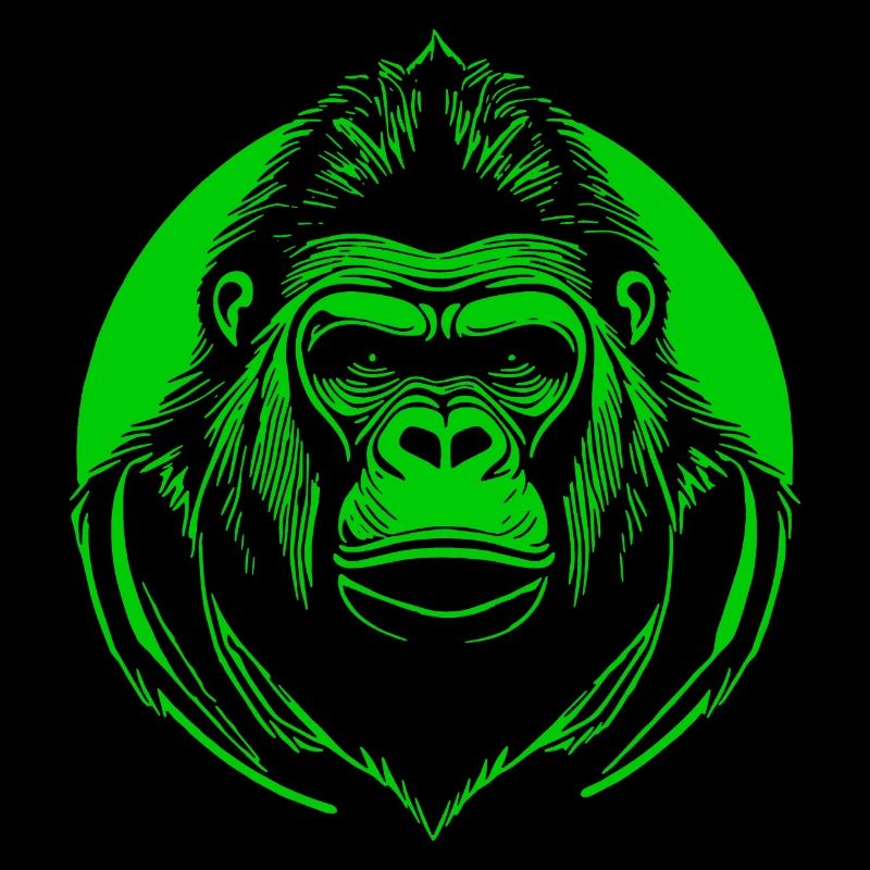 Logo du gorille vert