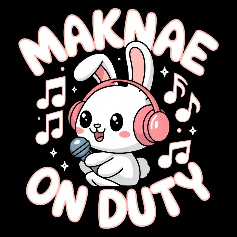 Fan de K-Pop Drôle Corée Maknae