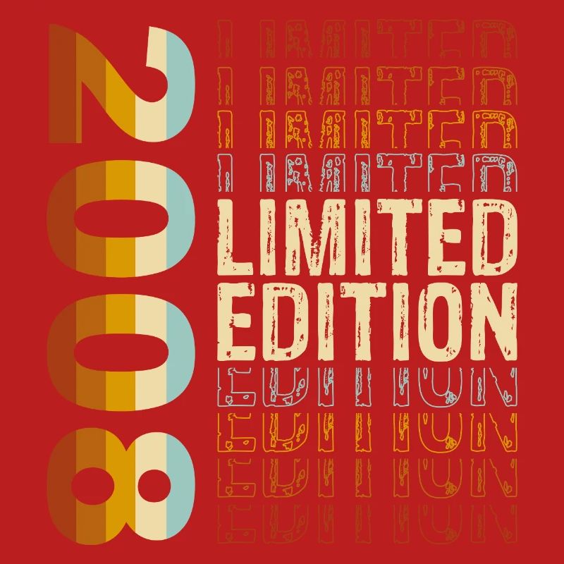 Edition limitée 2008 Édition couleur Impression graphique 18.