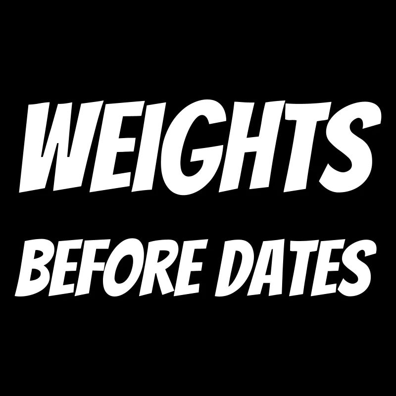 Weights before dates