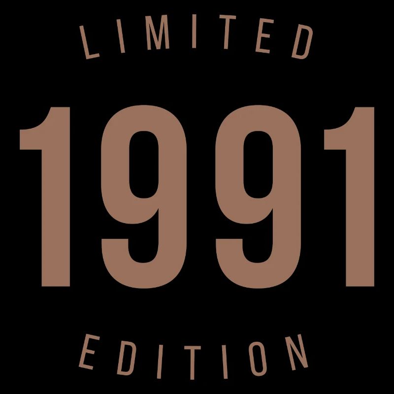 1991 Limited Edition Retro Style Geburtstagsgeschenk