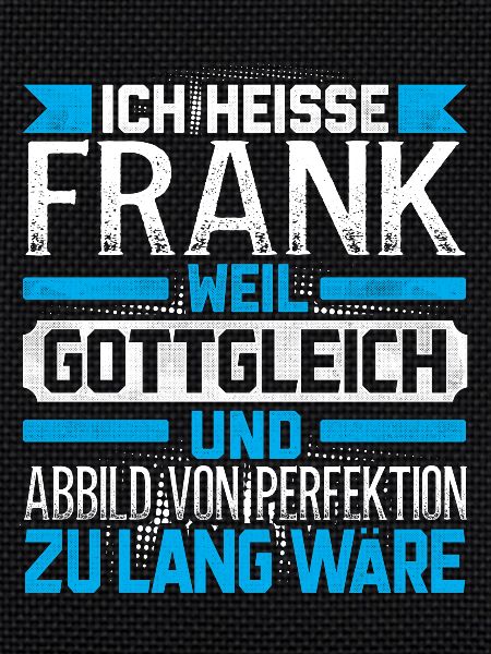 FRANK - Gottgleich