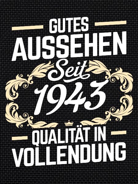 1943 - Qualität