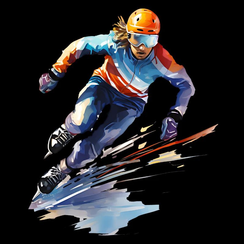 Speed skating: A fast-paced ride on the