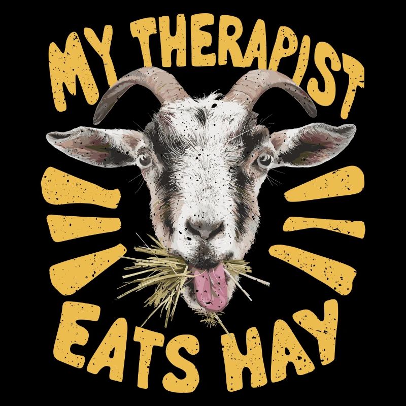 My therapist eats hay – goat love