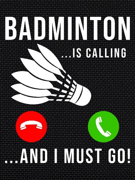 Badminton Is Calling Shuttlecock