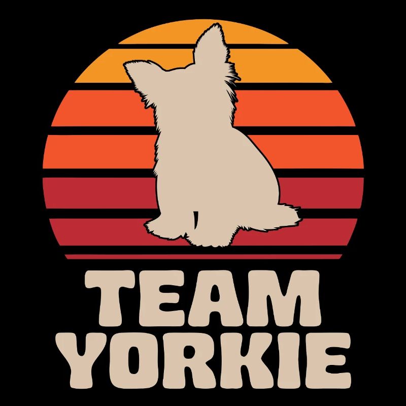 Team Yorkie Retro Yorkshire Terrier