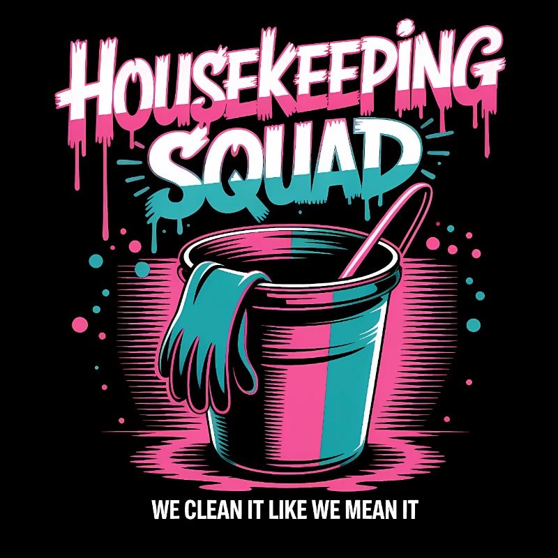 Funny Cleaning Design