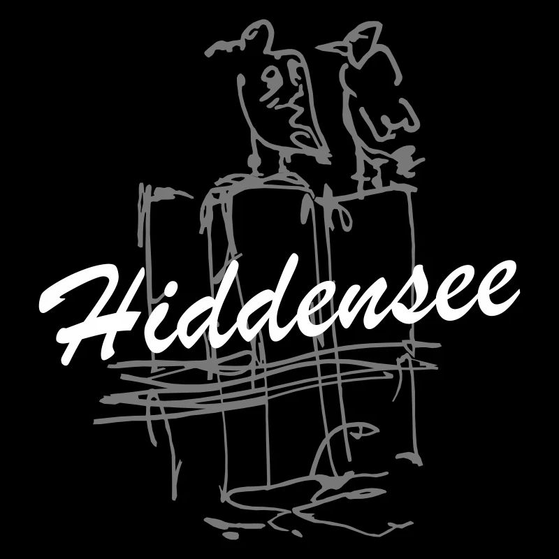 Hiddensee Ostsee Möwen Insel I love Hiddensee