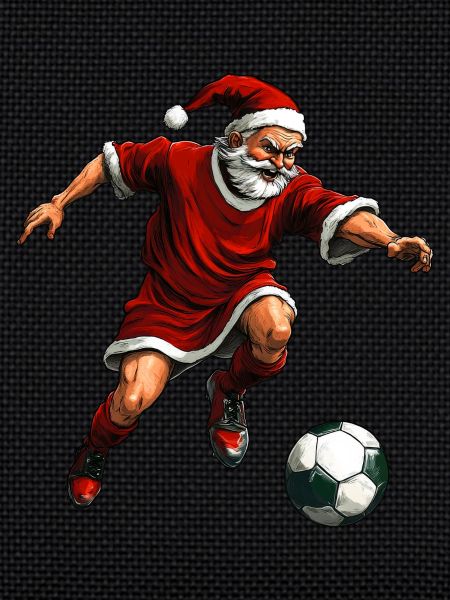 Footballeur de Noël
