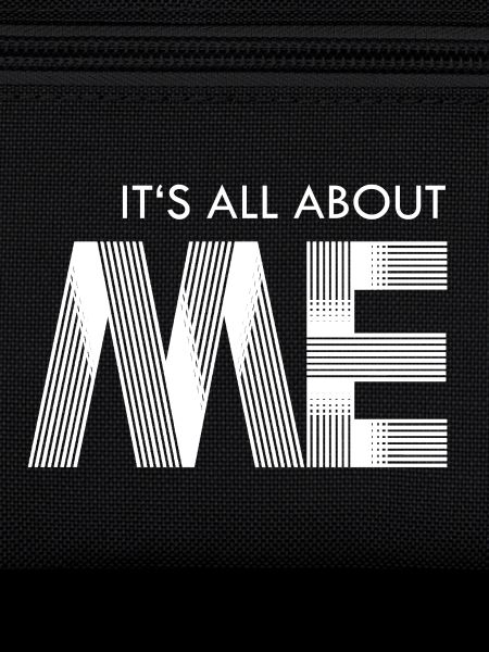 its all about me - white
