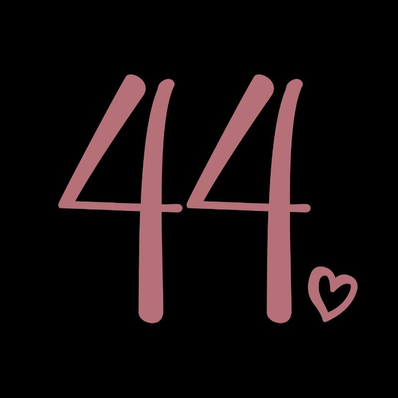Mignon numéro 44, 44 ans, cadeau de 44e anniversaire