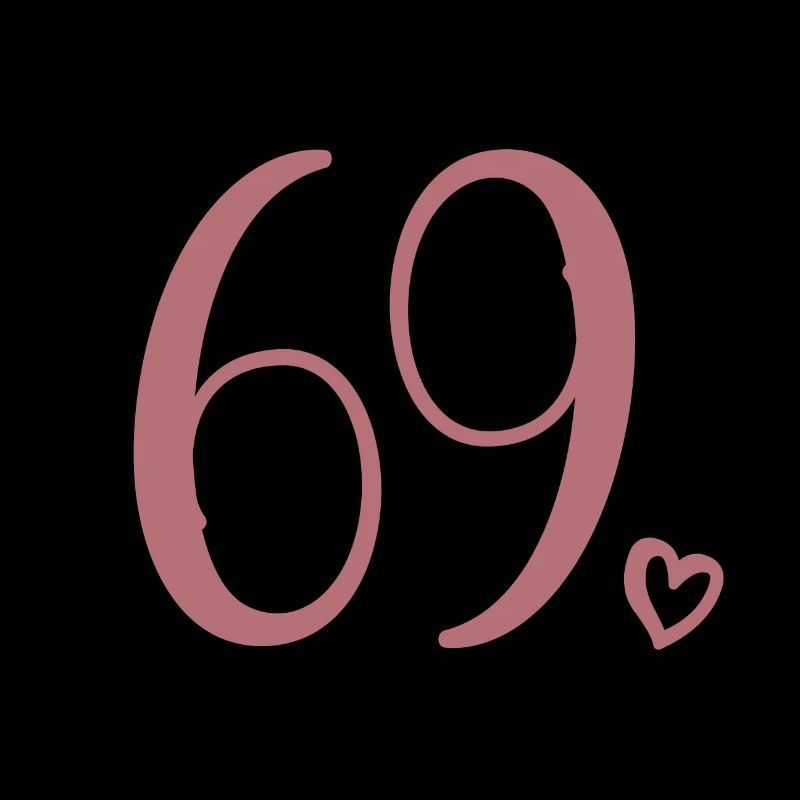 Mignon numéro 69, 69 ans, cadeau de 69e anniversaire