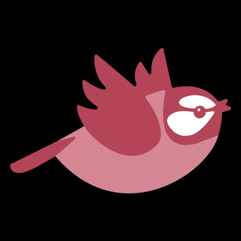 Small, flying bird, a