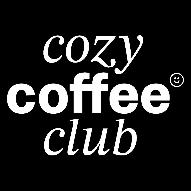 Logo du club de café Cozy blanc
